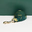 Green Feather Velvet Floral Set