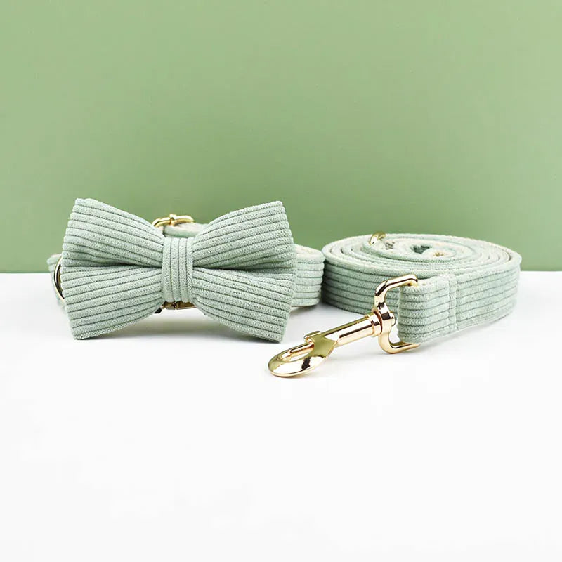 Light Green Corduroy Set