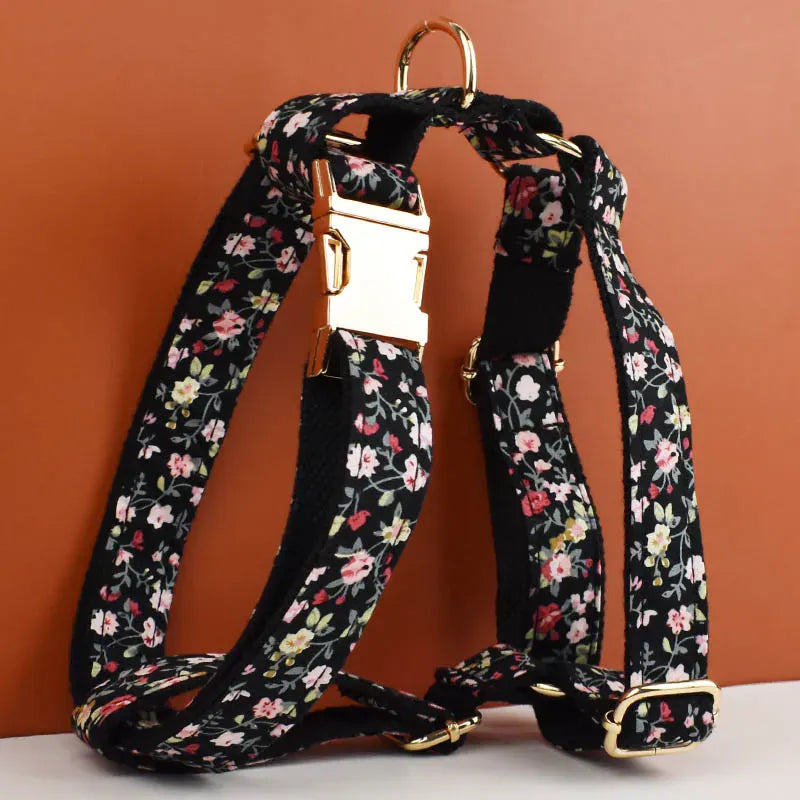 Midnight Blossom Floral Set