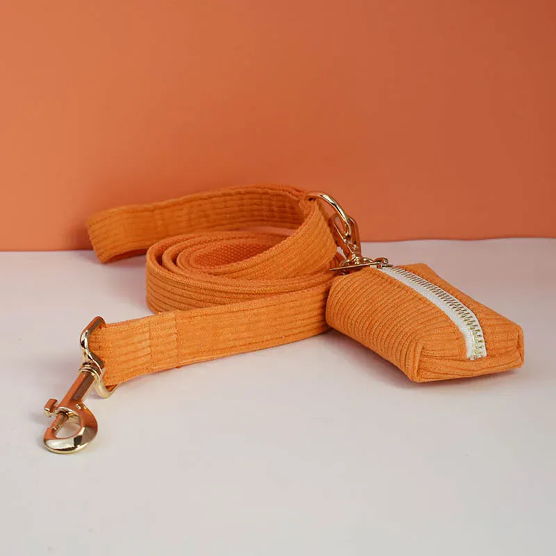 Orange Corduroy Set