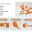 Orange Velvet Set