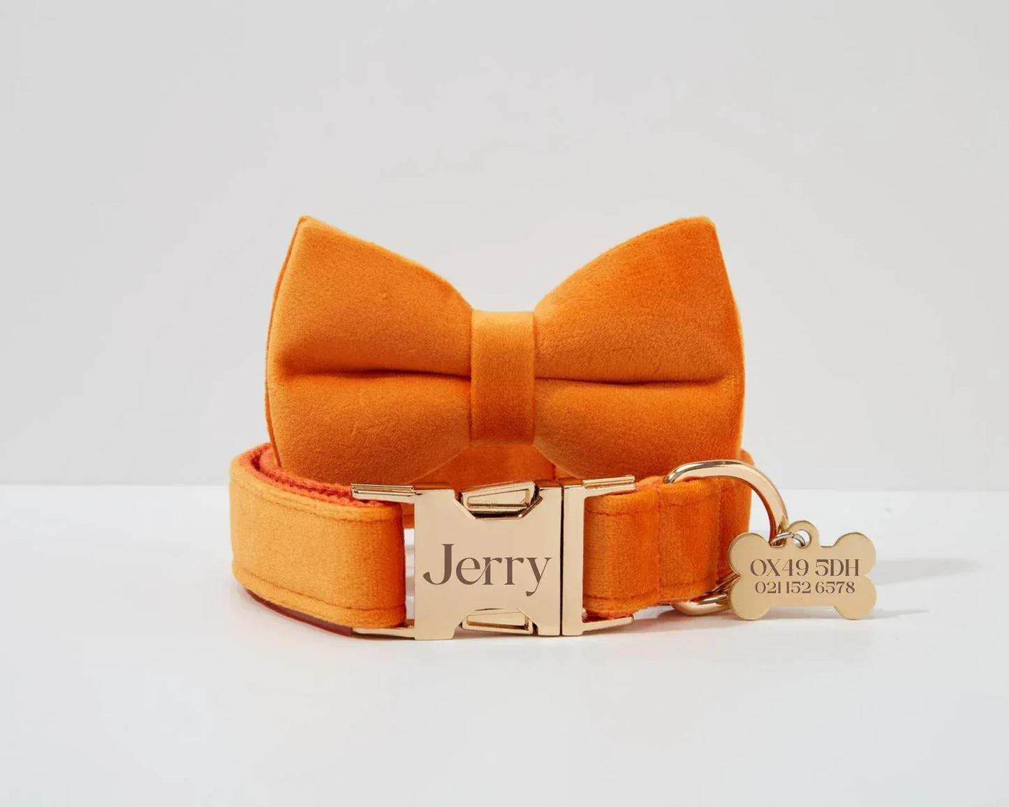 Orange Velvet Set