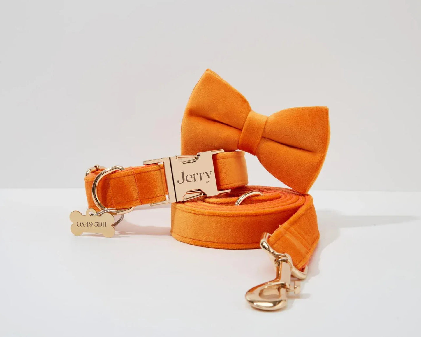 Orange Velvet Set