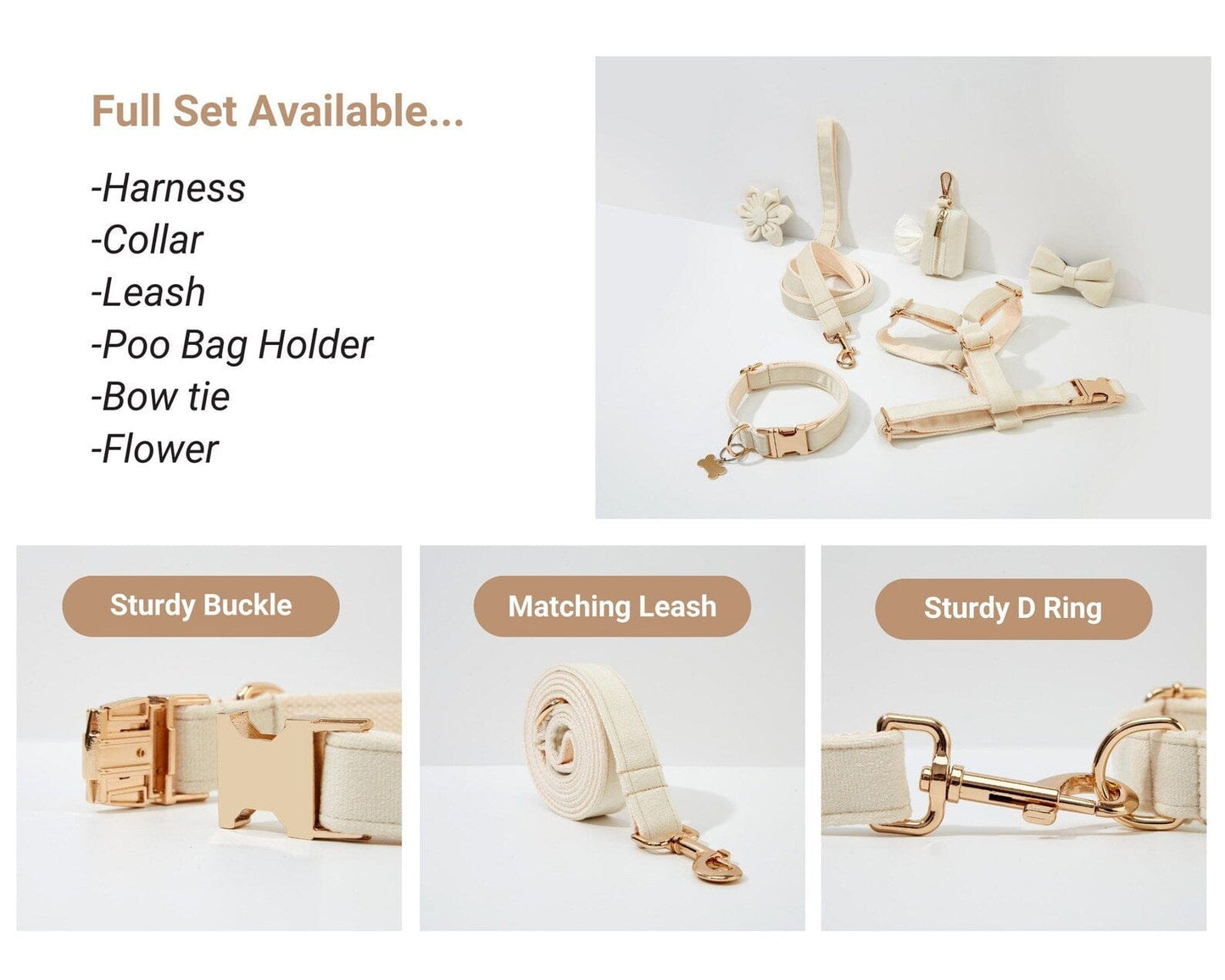 Milky White Velvet Set