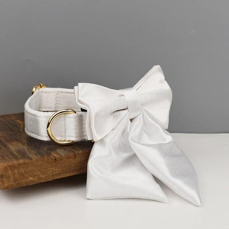 Wedding Pure White Satin Set