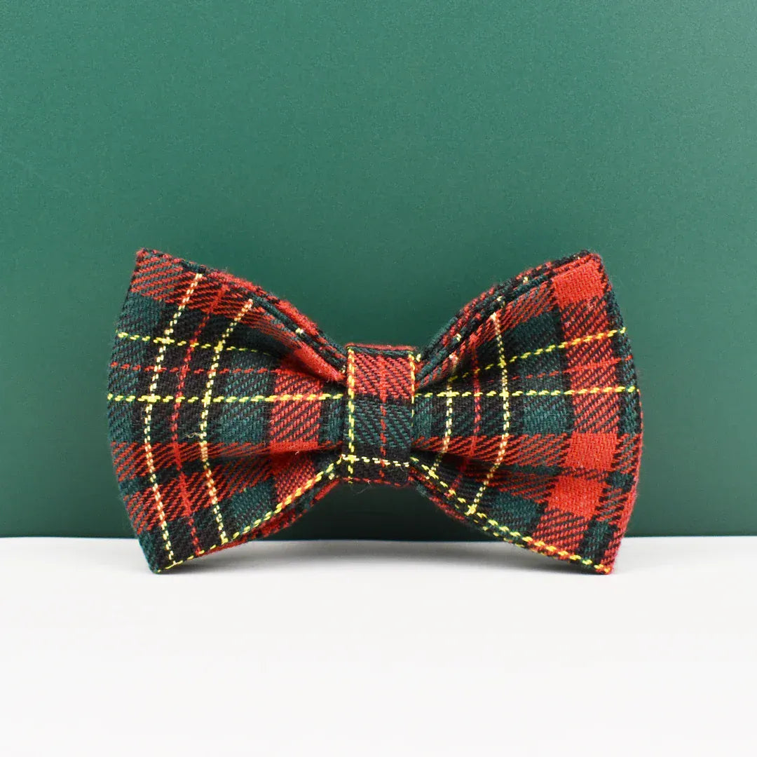 Red Tartan Christmas Set