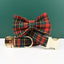 Red Tartan Christmas Set