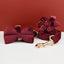 Red Wine Velvet Set