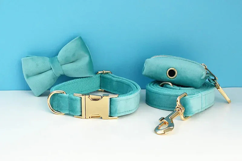 Turquoise Stone Velvet Set