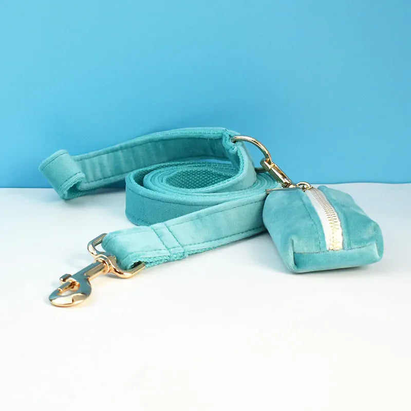 Turquoise Stone Velvet Set