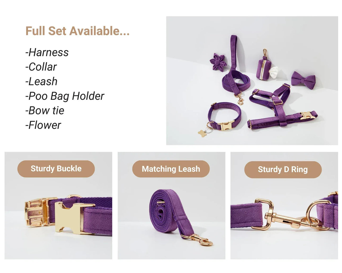 Velvet Purple Set