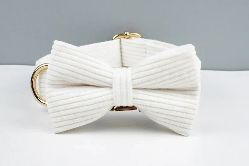 White Corduroy Set