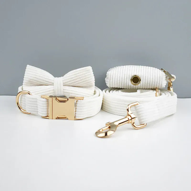 White Corduroy Set