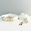 White Leather Set