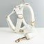 White Leather Set