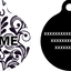 Damask HD Dog ID Tag