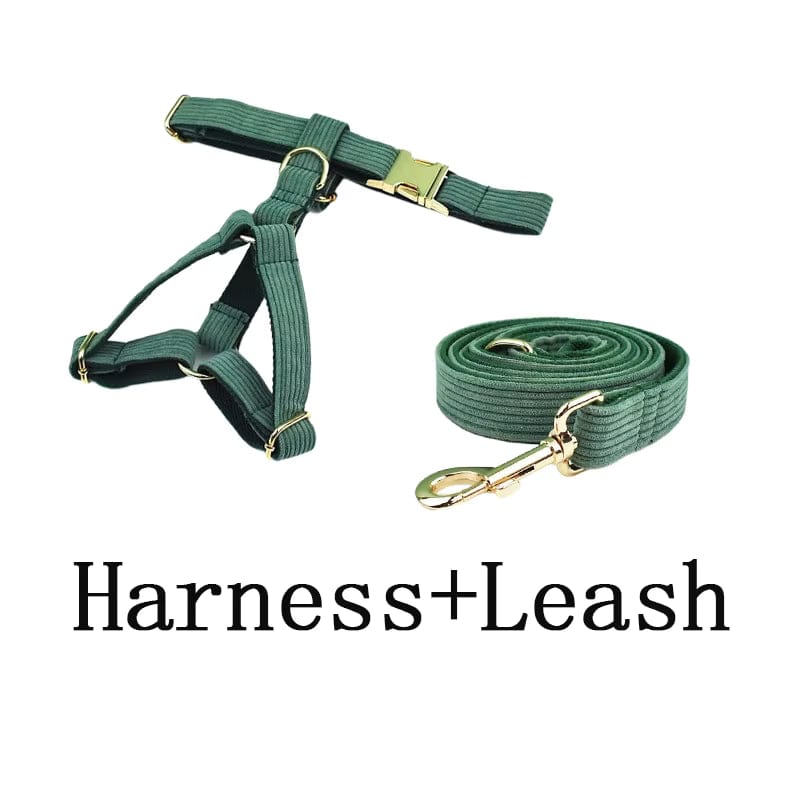 Dark Green Corduroy Set