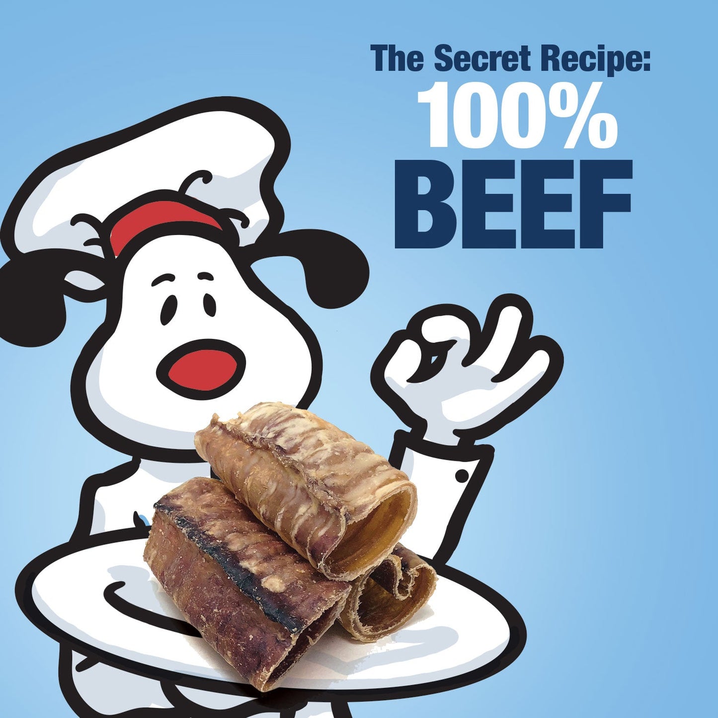 ValueBull Beef Trachea Bites, Premium, 2 Pounds