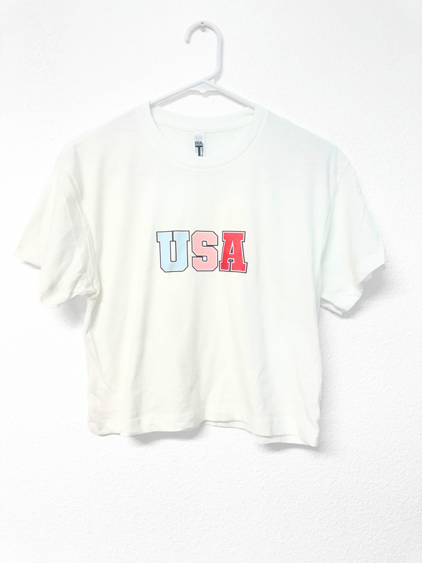 Patriotic USA Crop Top