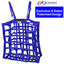 Easy Feeder 4 Sided Hay Bag – 3.5" x 3" Rectangular Openings – Moderate Slow Feed – 1-Year Warranty | Patented Design