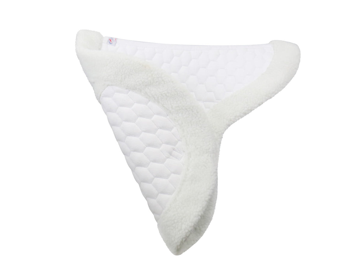 Derby Originals Fleece Padded Contour All Purpose English Saddle Pad