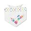 4-Piece Dog Birthday Kit with Bandana, Hat, Bow Tie & Plush Cake Toy
