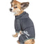 Dog Helios ® 'Namastail' Lightweight 4-Way-Stretch Yoga Performance Dog Tracksuit Hoodie