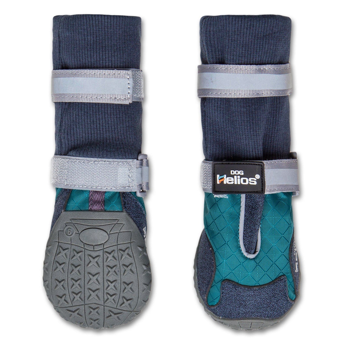 Dog Helios 'Traverse' Premium Grip High-Ankle Outdoor Dog Boots - Set Of 4