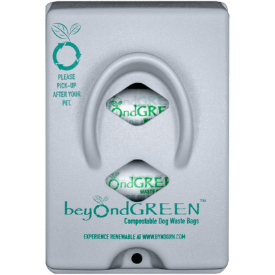 Dog Poop Bag Dispenser – Wall & Pole Mount | Dog Waste Station | Front-Load | Made in USA | beyondGREEN