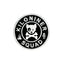 DOG & CROSSBONES Glow In The Dark Morale Patch