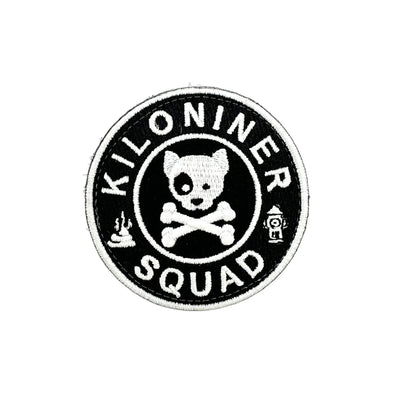 DOG & CROSSBONES Glow In The Dark Morale Patch