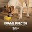 Jeffers 5" Doggie Dotz Plush Squeaker Dog Toy, Each