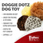 Jeffers 5" Doggie Dotz Plush Squeaker Dog Toy, Each