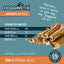 Dogginstix Bully Stick Dog Chew, All-Natural, Grass-Fed Beef, Odor-Free