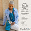 Teal HydroBag® with Teal and Black Striped Strap