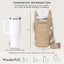 HydroBag® HANDLE®- Taupe Vegan Leather with Strap Bundle