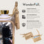 Clear HydroBag® Stadium with Gold Trim and Matching RFID Pouch
