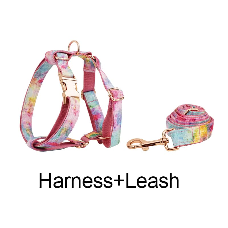 Dreamy Rainbow Floral Print Set