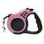 Durable Leash Automatic Retractable Nylon Dog Cat Lead Extension Puppy Automatic Telescopic Pet Leash Pet Tractor Small And Medium Dog Cat Traction Rope 360° Tangle Free Easy One Button Brake And Lock Running Lead For Dogs