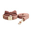 Dusty Pink Velvet Set