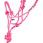 Jeffers Easy-On Clip Nylon Rope Horse Halter with Lead