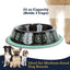 BOHO Unicorn Stainless Steel Dog Bowl with Silicone Base, 24 oz