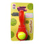 TPR Interactive Dog Chew Toy with Detachable Squeaker & Treat Fill, 7.1 × 2.6 in
