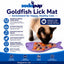Goldfish emat - Small Enrichment Lick Mat for Cats | SodaPup