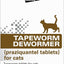 Elanco Tapeworm Cat Dewormer, 3 Tablets