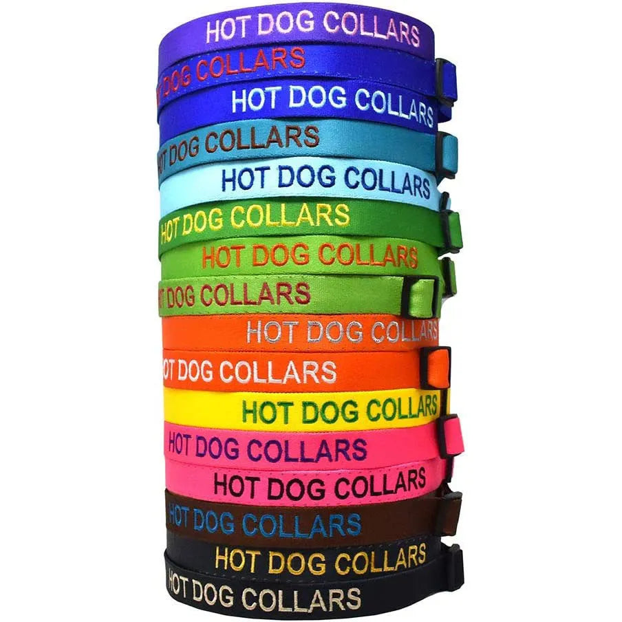 Embroidered Dog Collar with Name - Personalized