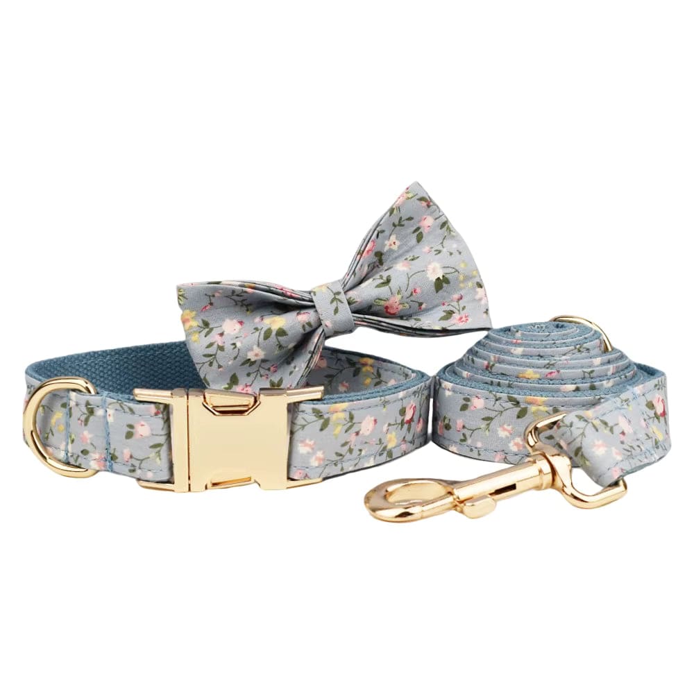 Dusty Blue Floral Set