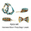 Autumn Blue Plaid Set
