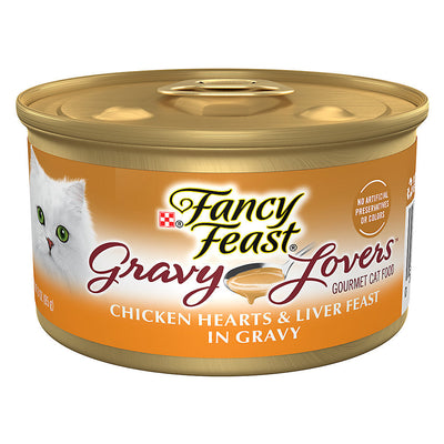 Fancy Feast Gravy Lovers Chicken Heart & Liver in Gravy Wet Cat Food (3oz)