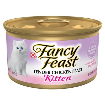 Fancy Feast Kitten Tender Chicken Feast Wet Cat Food (3oz)